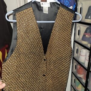 Vintage "Jeweled And Pearled" Vest